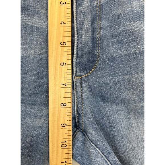 Democracy Jeans‎ Womens 2 Blue Denim Ab Technology Straight Stretch - Picture 7 of 9